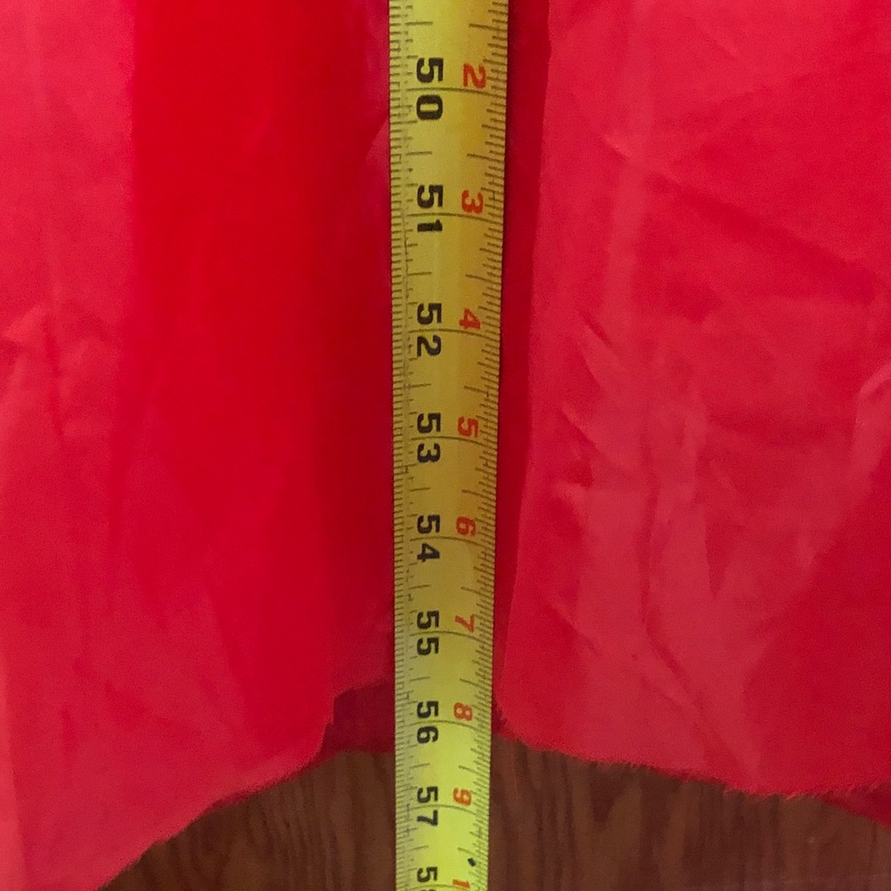 Halloween Red Costume Cape full length - Picture 8 of 10